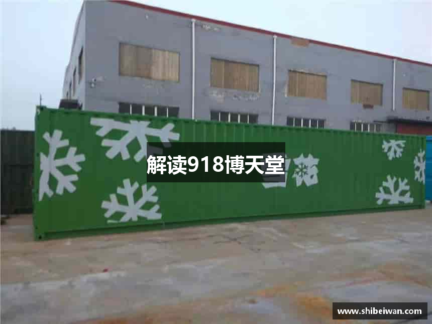 解读918博天堂